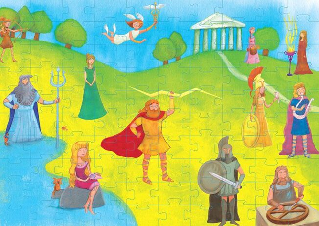 50/50 Παζλ 100-Θεοί Του Ολύμπου (505312) (1)