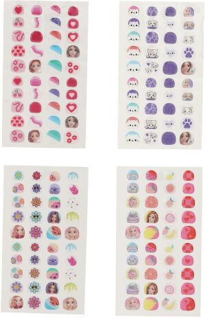 Top Model Αυτοκόλλητα Νυχιών Beauty & Me-4 Σχέδια-1Τμχ (D13494) (1)