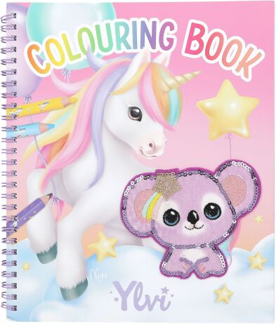Ylvi Μπλοκ Ζωγραφικής  With Unicorn & Sequins (D13587) (0)