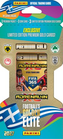 Panini Fifa 365 27 Adrenalyn Premium Gold Blister Κάρτες (PA.GB.FI.227) (0)