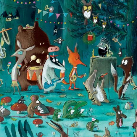 Djeco Παζλ Ανακάλυψης-Ορχήστρα 35Τμχ (176-07588) (2)