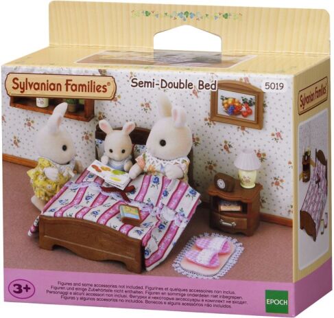 Sylvanian Families Ημίδιπλο Κρεβάτι (030740-5019) (1)