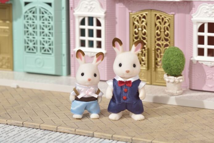 Sylvanian Families Town Series-Dress Up Set Navy & Light Blue (035025-6019) (3)