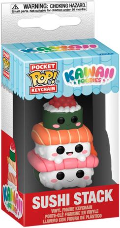 Pocket Pop!Μπρελόκ Sushi Stack-Kawaii Foodies (104116) (1)