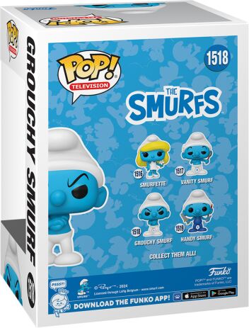POP!#1518 Grouchy Smurf-The Smurfs (093292) (2)