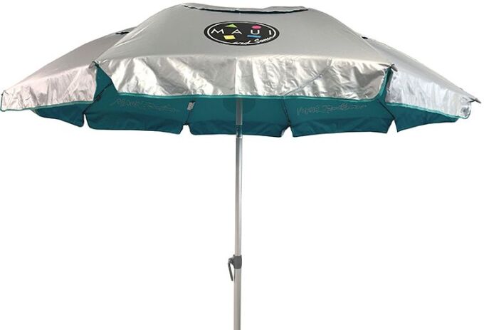 Ομπρέλα Ηλίου Maui 190/8-Σκελετός Αλουμινίου Αντιανεμική 29/32mm Polyester-Πετρόλ (1564) (0)