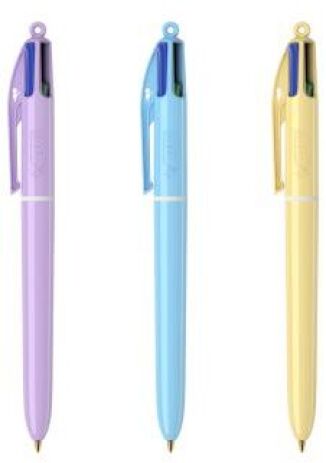 Bic B.Στυλό 4 Colour Pastel-3 Σχέδια-1 Τμχ (517320) (0)
