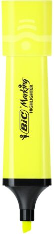 Bic B.Υπογραμμιστής Highlighter Flat Fluo Κίτρινο (517962) (0)