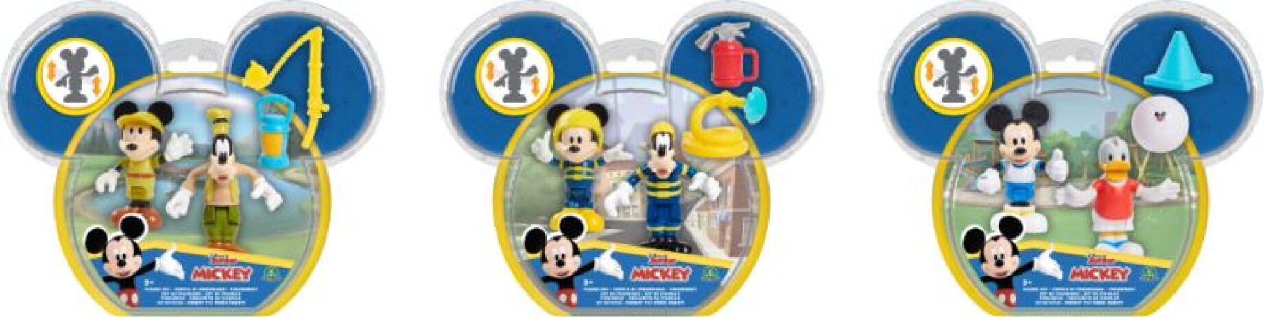 Mickey Φιγούρες 7.5cm 2Pack - 3 Σχέδια (MCC04520) (2)