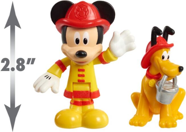 Mickey Πυροσβεστικό Όχημα Με 2 Φιγούρες (MCC00000) (2)