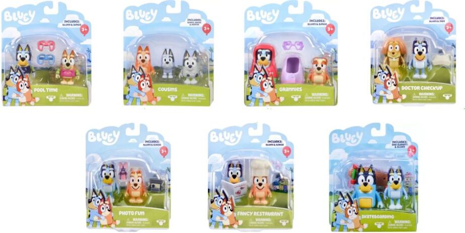 Bluey Φιγούρες-7 Σχέδια (BLY00000) (2)