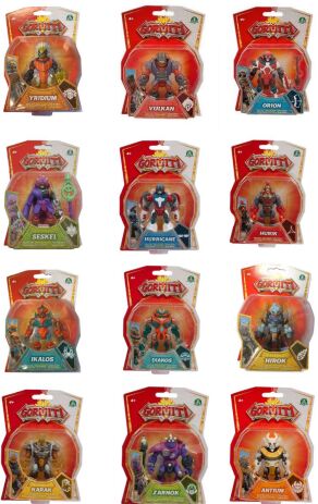 Gormiti S3 Φιγούρα Δράσης 8cm-12 Σχέδια (GRA07000-GRA20000) (2)