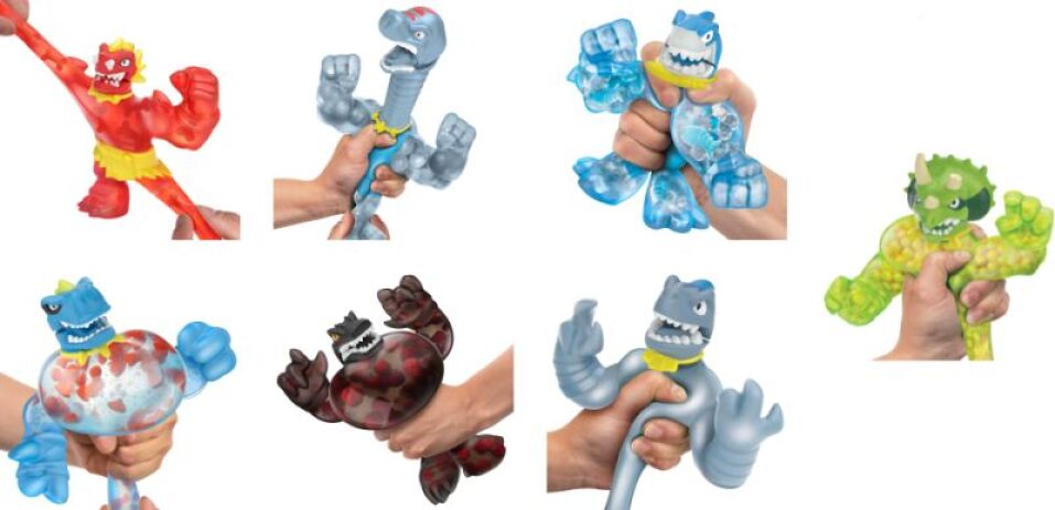 Goo Jit Zu Dino Power Hero Single Pack S3-7 Σχέδια (GJT11000) (9)