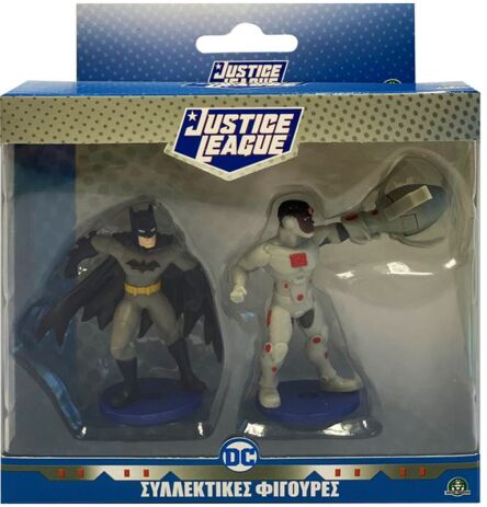 Hero-Mania Justice League Φιγούρες-Τoppers 2Pack-4 Σχέδια (JUT01000) (3)