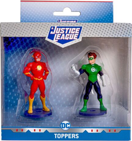 Hero-Mania Justice League Φιγούρες-Τoppers 2Pack-4 Σχέδια (JUT01000) (4)