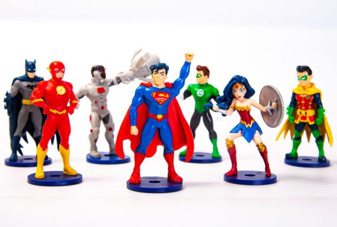 Hero-Mania Justice League Φιγούρες-Τoppers 2Pack-4 Σχέδια (JUT01000) (5)