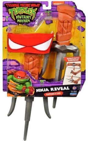 TMNT Movie Role Play Αξεσουάρ Μάχης-4 Σχέδια (TU806000) (4)