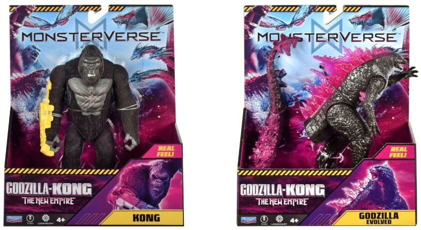 Godzilla X Kong Φιγούρα Real Feel 15cm-2 Σχέδια (2)