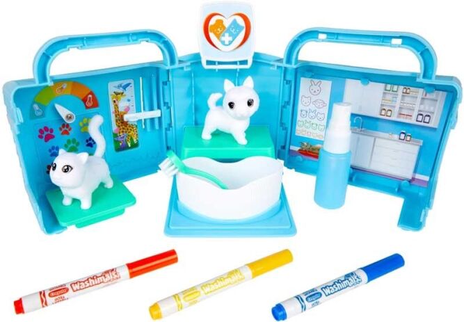 Crayola Washimals Σετ Κτηνιατρική Κλινική (74-7268-E-000) (1)