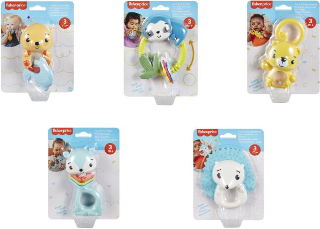 Fisher Price Παιχνίδι Δραστηριοτήτων Ζωάκια-5 Σχέδια (HJW11) (2)