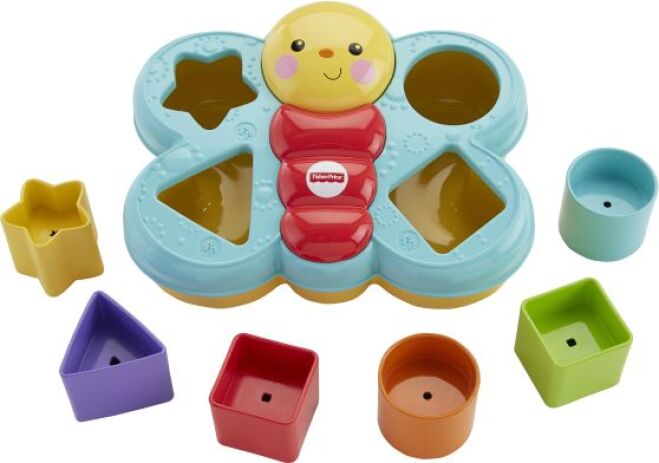 Fisher Price Πεταλούδα Με Σχήματα (CDC22) (1)