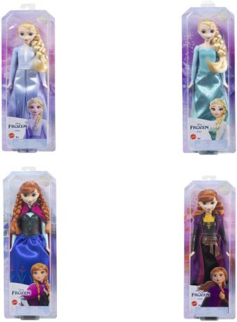 Λαμπάδα Disney Frozen-Βασικές Κούκλες-4 Σχέδια (HLW46) (2)