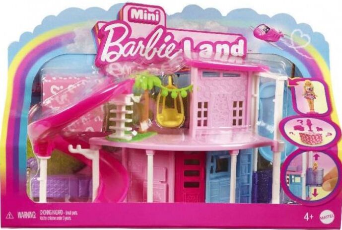 Barbie Mini Barbieland-Σπίτια-3 Σχέδια (HYF44) (2)