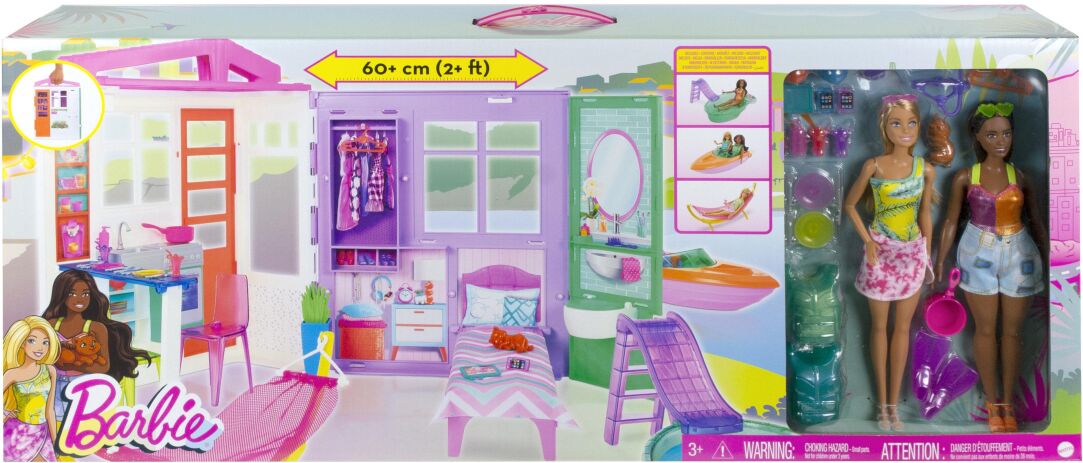 Barbie Beach House Set (HGM56) (1)