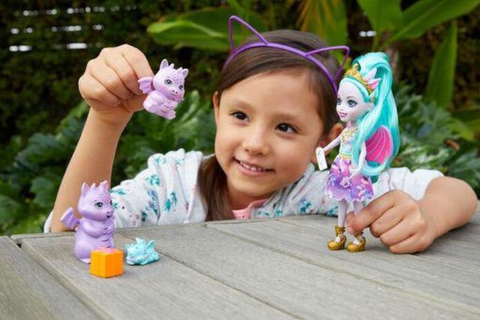 Enchantimals Royals Κούκλα & Οικογένεια Δράκοι (GYJ09) (4)