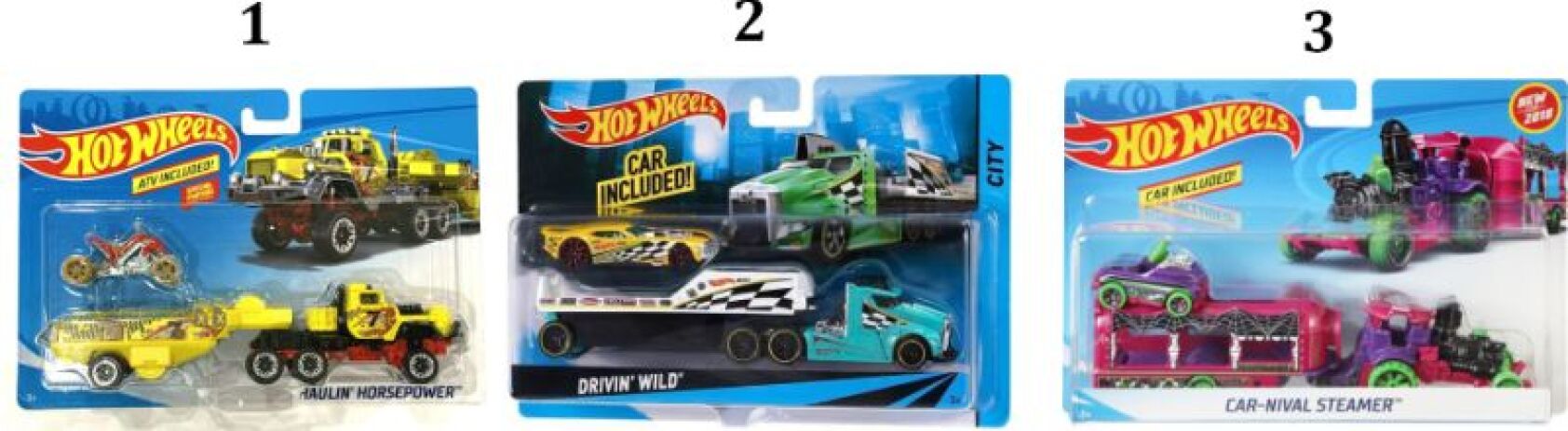Hot Wheels Νταλίκα Hauling Rig-3 Σχέδια (BDW51) (1)