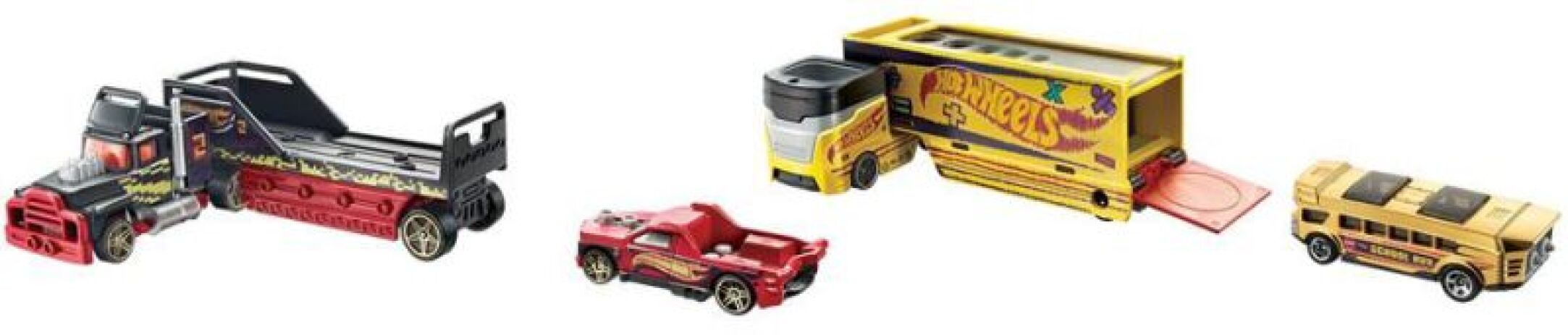 Hot Wheels Νταλίκα Hauling Rig-3 Σχέδια (BDW51) (2)