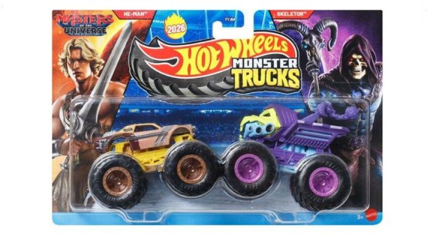Monster Trucks Οχήματα Σετ Των 2-6 Σχέδια (FYJ64) (2)