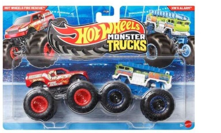Monster Trucks Οχήματα Σετ Των 2-6 Σχέδια (FYJ64) (5)