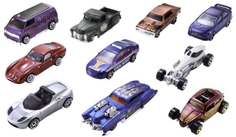 Hot Wheels Αυτοκινητάκια Σετ Των 10- 1 Τμχ (54886) (2)