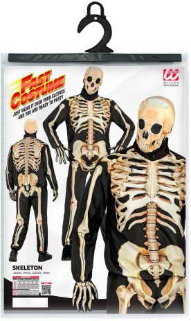 WM Στολή Ενηλίκων Skeleton FC Large (15873) (1)