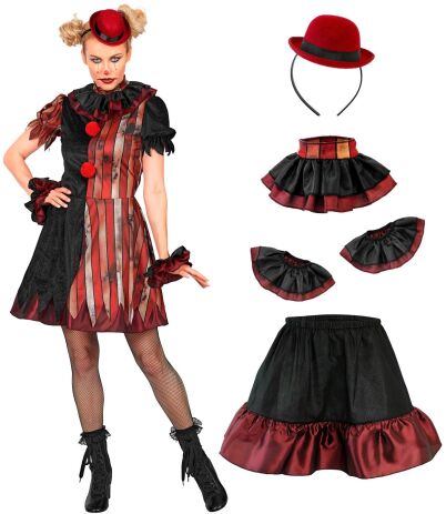 WM Στολή Ενηλίκων Wicked Clown Medium (60932) (2)