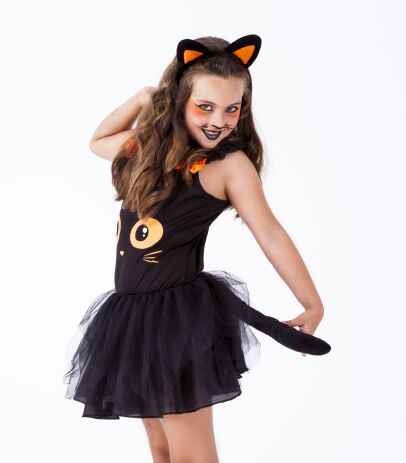 Rubie's Cat Girl Tutu Στολή Large No 8-10 (S8410/L) (1)