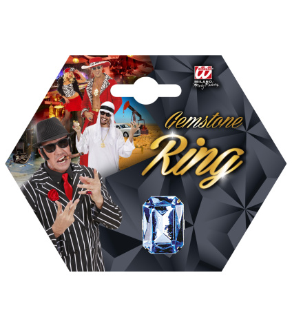 WM Δαχτυλίδι Με Πέτρα-4 Σχέδια-1Τμχ (2105F) (2)