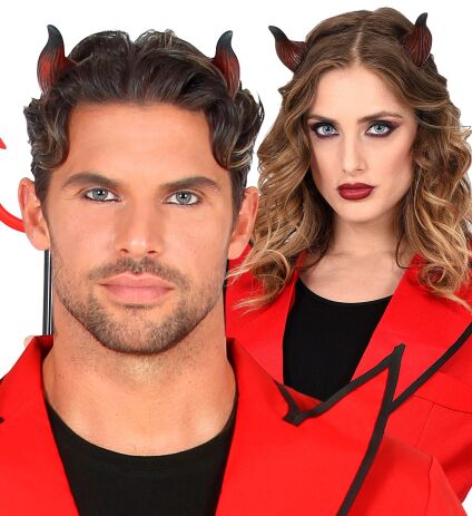 WM Κέρατα Devil Με Λάστιχο (8112D) (2)