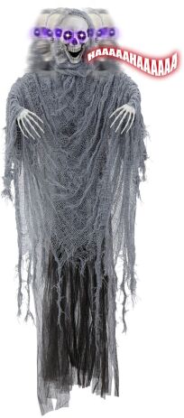WM Grim Reaper Με Κίνηση, Ήχο & Φως 100cm (04888) (0)