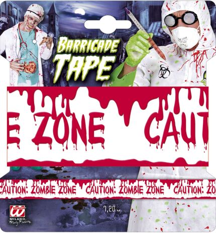Ταινία Caution: Zombie Zone 7,20m (51896) (1)
