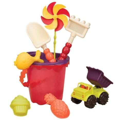 B.Toys Σετ Κουβαδάκι Sands Ahoy-Tomato (BX1331Z) (0)