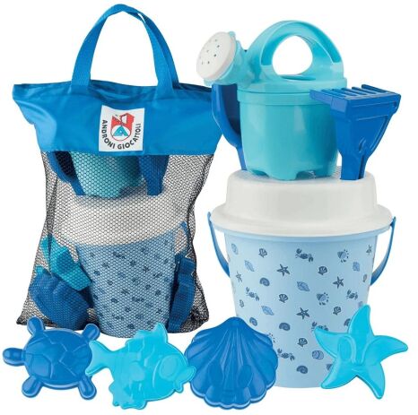 Androni Giocattoli Sea Shell Τσάντα-Κουβαδάκι Αξεσουάρ-2 Σχέδια (7204-00SH) (0)