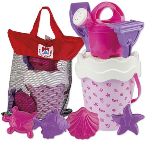 Androni Giocattoli Sea Shell Τσάντα-Κουβαδάκι Αξεσουάρ-2 Σχέδια (7204-00SH) (2)