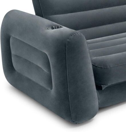 Intex Φουσκωτός Καναπές-Κρεβάτι Pull-Out 203x234x66cm (66552NP) (2)