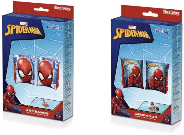 Bestway Spiderman Μπρατσάκια-2 Σχέδια (98001) (2)
