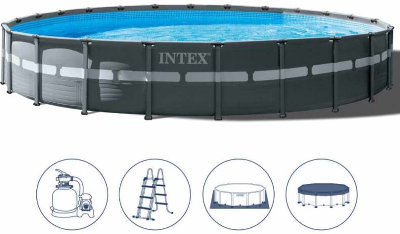 Intex Πισίνα Ultra Frame 732x132cm (26340NP) (2)