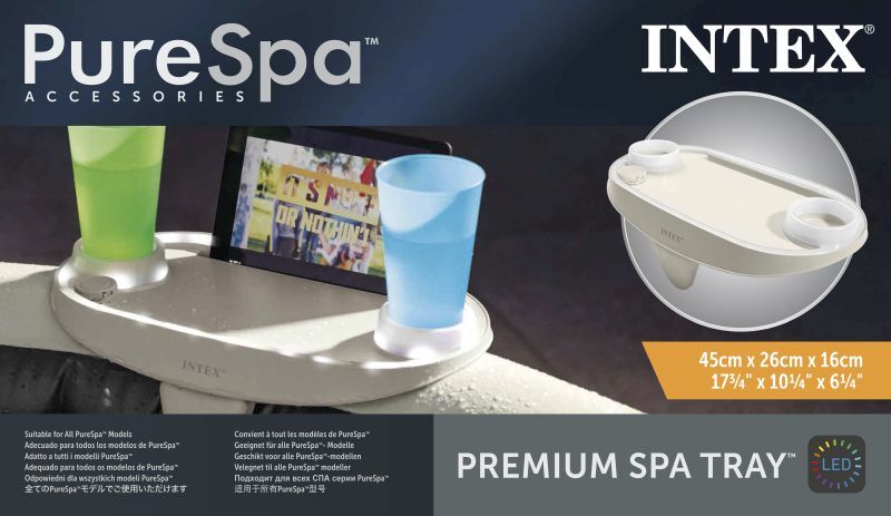 Intex Τραπεζάκι Spa w/Light (28520) (1)