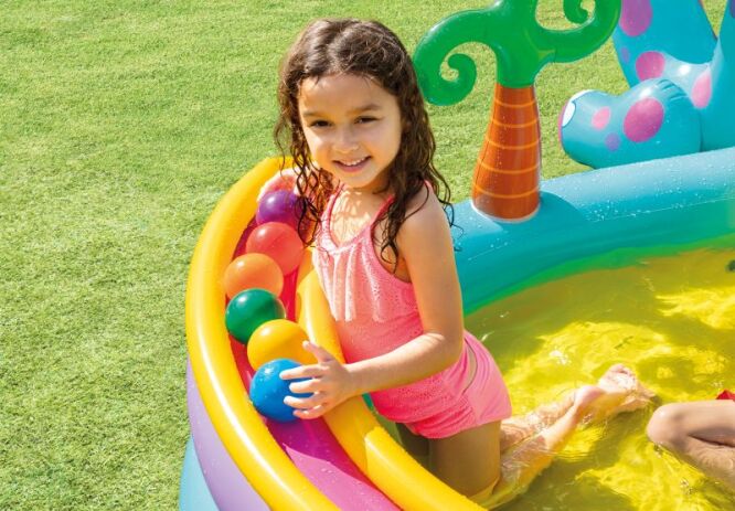 Intex Πισίνα Dinoland Play Center 302x229x112cm (57135NP) (2)