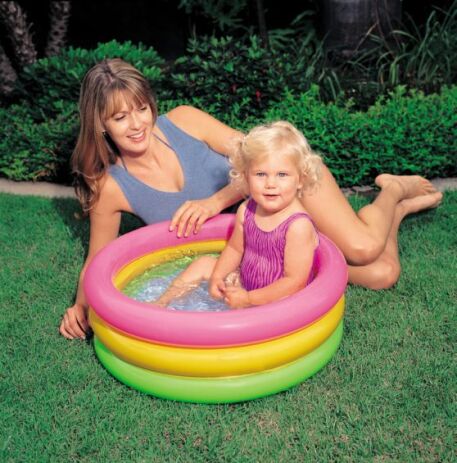 Intex Πισίνα Sunset Glow Baby 61x22cm (57107NP) (1)